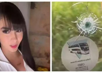 Juliana Bonde conta que ônibus de banda foi alvo de tiros em Minas Gerais; vídeo