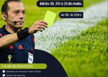 Paulo Afonso: Inscrições abertas para curso de Capacitação de Arbitragem de Futebol