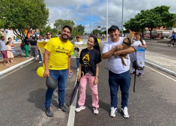 Vereador Valmir Rocha participa a convite, de desfile de emancipação junto com a ARDAP e Mamacaru