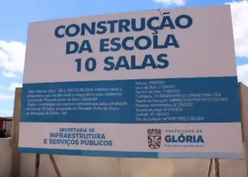 Prefeitura de Glória prioriza a rede municipal de ensino e investe na construção de Escolas