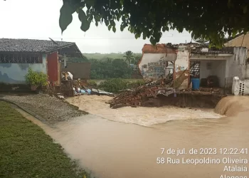 Alagoas decreta situação de emergência em 29 cidades por causa da chuva