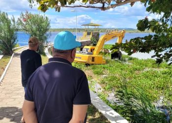 Marcondes acompanha retirada das baronesas do lago do Parque Belvedere e torneio do Projeto Social Esportivo da Prainha