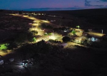 Município de Glória está 100% com iluminação de led