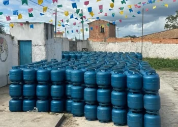 Carga roubada com mais de 1,1 mil botijões de gás é recuperada no interior da Bahia