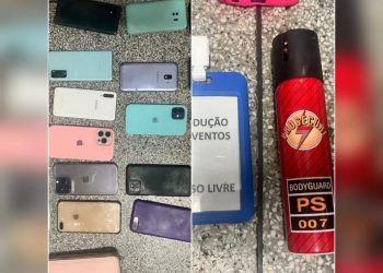 Operação conjunta da Rondesp e 20º BPM desmantela quadrilha interestadual em Paulo Afonso de roubo de celulares na Copa Vela