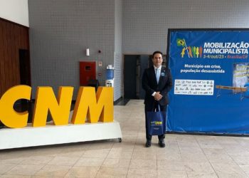 Prefeito David Cavalcanti participa da Mobilização Municipalista “Municípios sem estrutura, população desassistida”