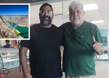 Vereador Jean Roubert e o deputado Paulo Rangel se unem para restaurar Ponte Metálica