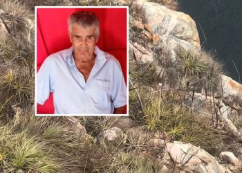 Corpo de idoso desaparecido há cinco dias é encontrado em cima de paredão rochoso do Rio São Francisco, em Paulo Afonso