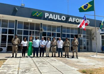 Prefeito de Paulo Afonso recebe Secretário Estadual no encerramento da Caravana de Direitos Humanos