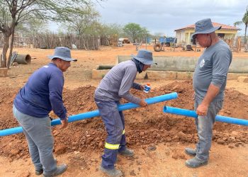 Povoado Campos Novos recebe instalação da rede de 75 polegadas e beneficia mais de 60 famílias
