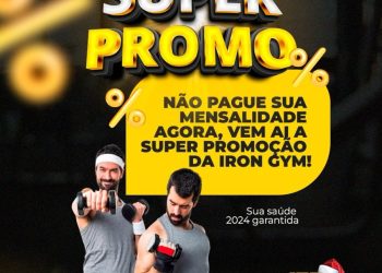 Black Dezembro na Iron Gym: Sua oportunidade para uma Saúde em dia em 2024!