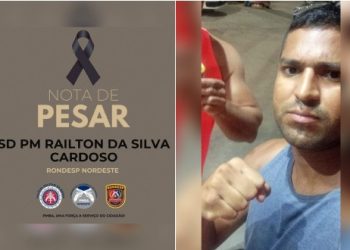 Paulo Afonso: Rondesp Nordeste publica Nota de Pesar pela morte do policial Railton da Silva Cardoso