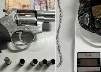 Ação da Rondesp resulta na apreensão de arma de fogo e drogas em Antas-BA