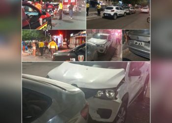 GTRAN registra dois acidentes de trânsito no final de semana no centro de Paulo Afonso; uma vítima ficou ferida