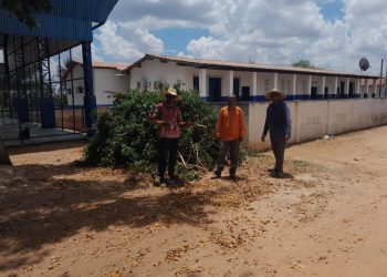 Glória-BA: Secretarias municipais se unem em mutirão para início das aulas 2024