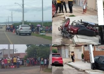 Fim de semana: acidentes envolvendo motos e carros deixam um morto em Glória e dois feridos em Paulo Afonso