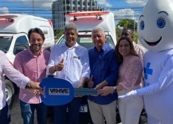 Marcondes recebe ambulância do governador Jerônimo fruto da emenda de Mário Júnior