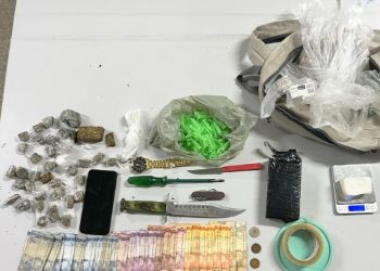 Rondesp Nordeste em ação contra o tráfico de drogas em Sítio do Quinto