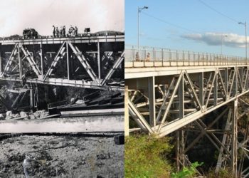 Ponte D. Pedro II (Ponte Metálica) completou 64 anos nesse 21 de abril