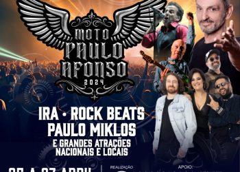 De 25 a 27 de abril Moto Paulo Afonso reúne motociclistas de todo o país; confira programação completa