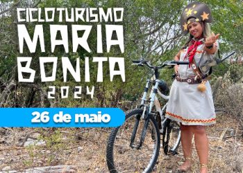 Mais uma edição da Cicloturismo Maria Bonita acontecerá no dia 26 de maio e terá como atração musical banda G2