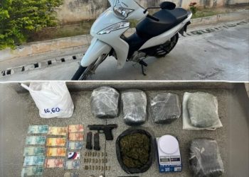 Paulo Afonso: Policiais da Rondesp prendem suspeito de tráfico e apreendem drogas e pistola .40 pertencente à PM da Bahia