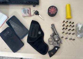 Ação da Rodesp resulta em prisão de suspeito e apreensão de drogas e armas em Paulo Afonso