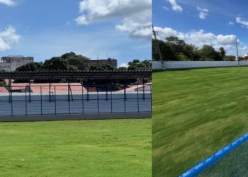 Reforma do estádio Álvaro de Carvalho, popularmente conhecido como Ruberleno, será entregue nesta sexta-feira (5)