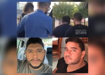 Dupla suspeita de envolvimento no assassinato de Ricardo Online e Marconi em Paulo Afonso é presa pela Polícia Civil