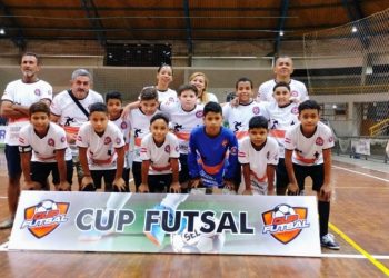 Escolinha Esportiva do 20º Batalhão de Polícia Militar estreia na categoria Sub-11 do Torneio Cup Futsal em Paulo Afonso