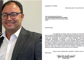Mário Galinho solicita a Marcondes Francisco comissão de transição para garantir continuidade administrativa em Paulo Afonso