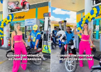 Promoção do Posto Energia Paulo Afonso sorteia motos 0 km para clientes que abastecerem pelo app