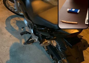 Policiais do 20º BPM prendem suspeito com drogas e apreendem motocicleta irregular em Paulo Afonso