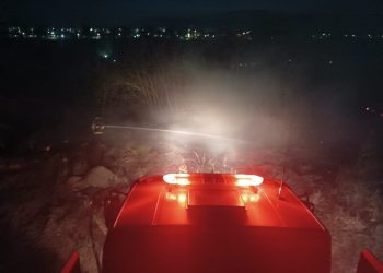 Corpo de Bombeiros atribui incêndio próximo ao setor de Transporte da Prefeitura de Paulo Afonso ao lixo descartado