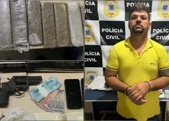 Rondesp apreende drogas e arma após confronto que resultou na morte de suspeito na Prainha de Paulo Afonso