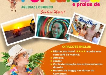 Em dezembro, Fortaleza e Praia do Cumbuco: Simbora, Maria?