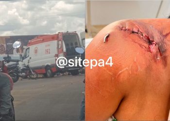 Perseguição policial termina em acidente entre motos e deixa professora ferida em Paulo Afonso