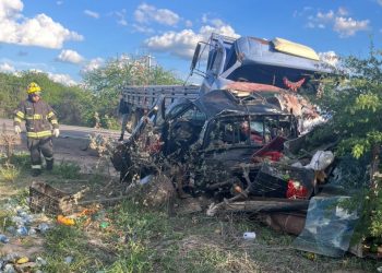Morte de caminhoneiro dois dias após acidente na BR-423 eleva número de mortos para quatro; três vítimas voltavam da feira de Paulo Afonso-BA para Água Branca-AL