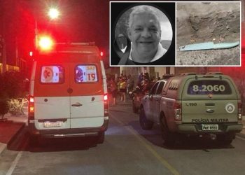 Paulo Afonso: Câmera flagrou crime que matou “Edy” e imagem da faca usada no homicídio é anexada ao Boletim de Ocorrência