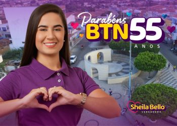 Vereadora Sheilla Bello parabeniza o BTN pelos 55 anos de história, luta e resistência