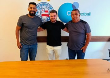 Coordenador de Esportes de Glória-BA realiza visita técnica ao Esporte Clube Bahia e discute criação do Centro de Captação do Sertão