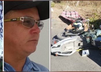 Duas pessoas morrem em grave acidente entre moto e caminhonete na zona rural de Delmiro Gouveia